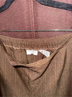 Brown Pinstripe Men’s Dress Pants
